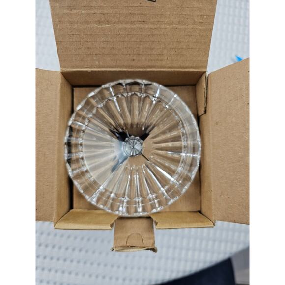 Fifth Avenue Crystal 'Portico' 7.5 Covered Jar New Open Box - Picture 3 of 6